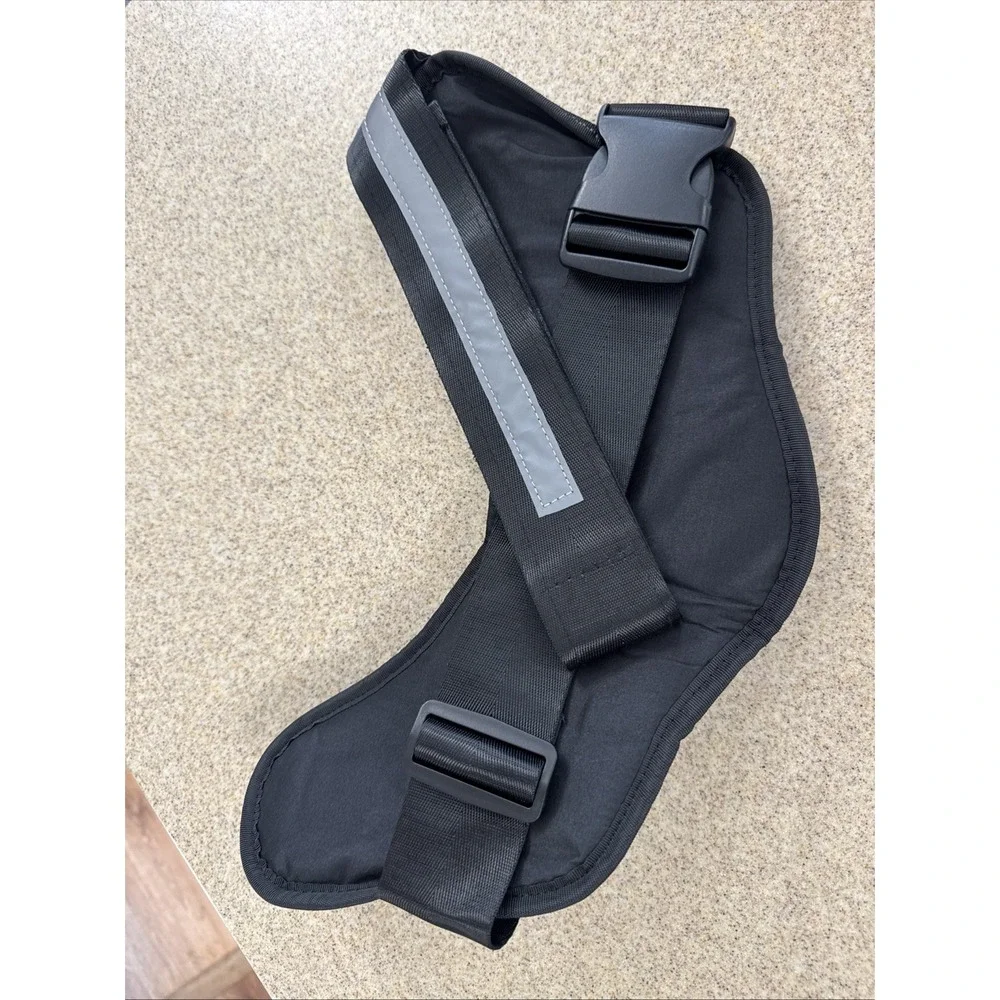 Service Dog Vest Harness Large Reflective Blue Black New